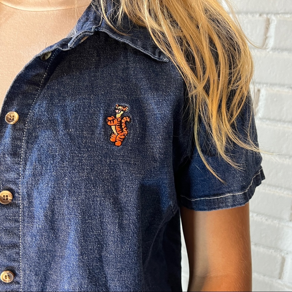Vintage Tigger Winnie The Pooh Jean Shirt